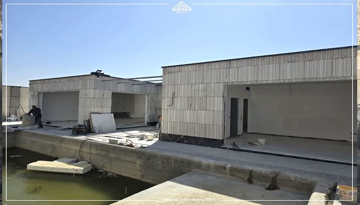 پروژه جناب کیانپور از شهریال- خرید درب و پنجره دو جداره برای ویلا 